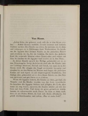 Von Moses.