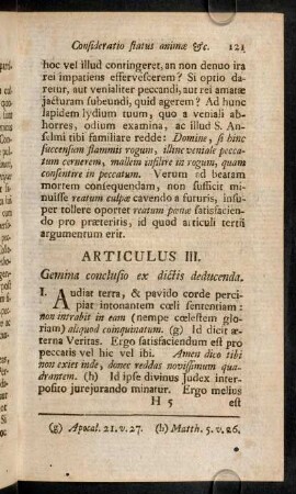 121-129, Articulus III