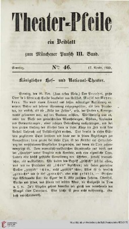 Nro. 46 (17. Novbr. 1850)