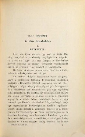Irataim az emigráczióból : Kossuth Lajos. (Bd. 4. m. d. Tit.:) Kossuth Lajos iratai, 4