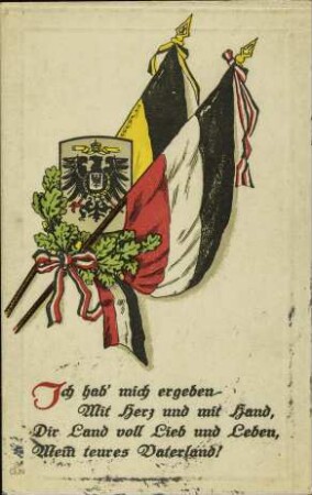 Ich hab' mich ergeben [...]