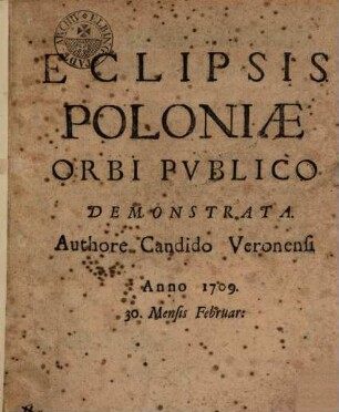 Eclipsis Poloniae