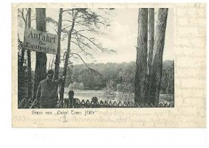 "Onkel Toms Hütte", Grunewald-Restaurant am Riemeistersee, in Zehlendorf bei Berlin