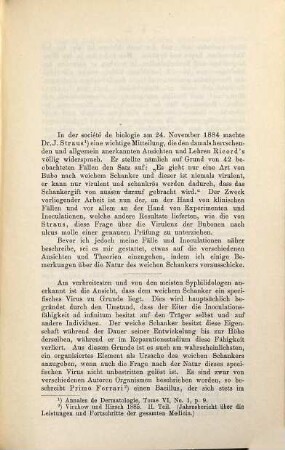 Über die Virulenz der Bubonen nach ulcus molle ...