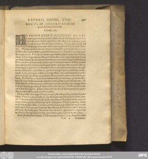 Regulae Observandae pro usu balnei Petrioli. Consil. 57.