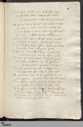 Antonius Beccadelli Panormita: Carmina
