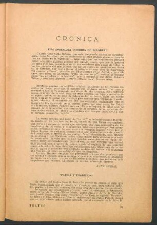 Crónica