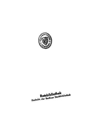 Stempel: Stadtbibliothek Dresden