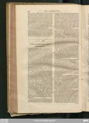 Cap. XII. Utrum in Christo Catholici aliquid agnoscant peccati.