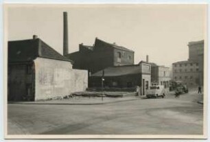 Stadthalle, Mülheim an der Ruhr Umbau: Straßenansicht nähere Umgebung