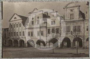 Laubenhäuser am Marktplatz Schömberg
