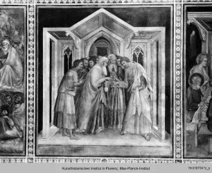 Szenen des Neuen Testaments : Judas empfängt die Silberlinge