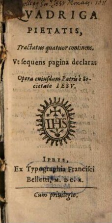 Quadriga Pietatis