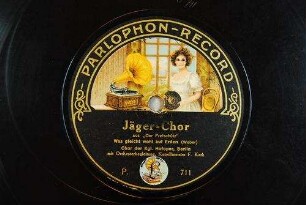 Jäger-Chor : aus "Freischütz"; Was gleicht wohl auf Erden / (Weber)