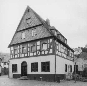 Ehem. Kanzlei und Rathaus; Runkel, Schloßplatz 1