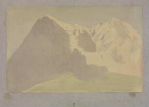 Die Wengernalp unterhalb von Eiger und Mönch