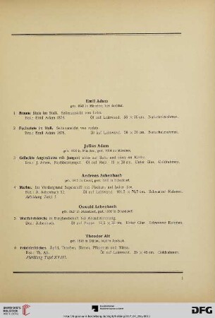 (Nr. 1-137)