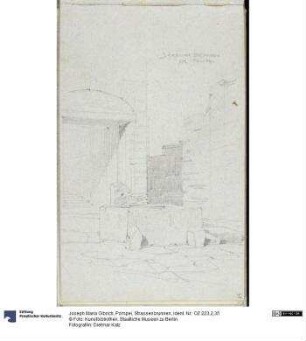 Pompei, Strassenbrunnen