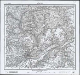 Meßtischblatt [7420] : Tübingen, 1901 : Tübingen. - 1:25000. - Stuttgart, 1901. - 1 Kt.
