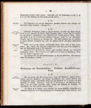 Capitel VI. Beleidigungen und Gewaltthatigkeiten. Selbsthülfe, Verrufs-Erklärungen, Duelle