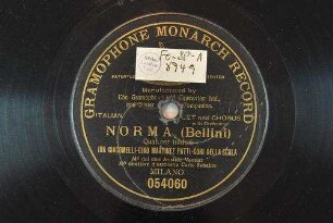 Norma : Qual cor tradisti / (Bellini)