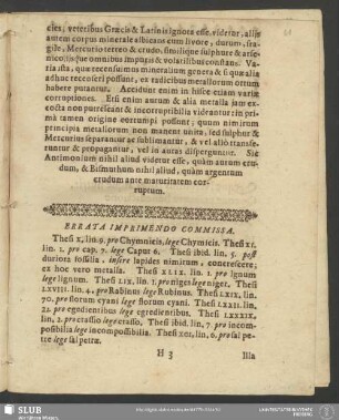 Errata Imprimendo Commissa