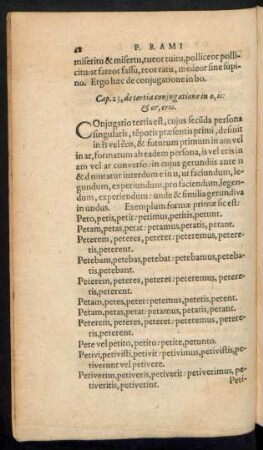 Cap. 23, de tertia coniugatione ...