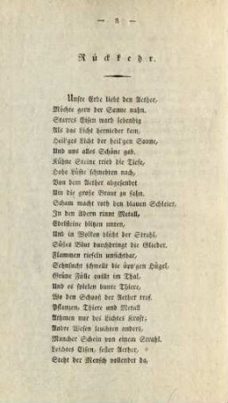 Rückkehr