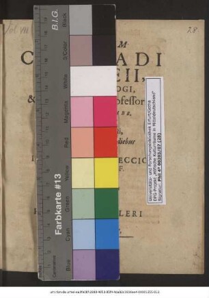 Epos In Obitum Conradi Horneii, Eximii Theologi, & in Acad. Iulia Professoris, die XXVI. Septembr. an. MDCXLIX. pie placideque defuncti
