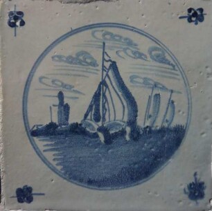 Fliese, Niederlande, 1775-1880
