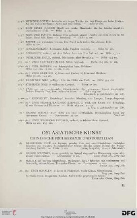 Ostasiatische Kunst (Nr. 585-822)