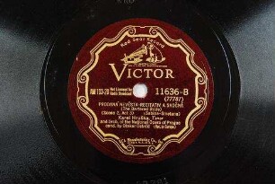 Prodaná nevěsta : Recitativ a skočná / (Sabina - Smetana)