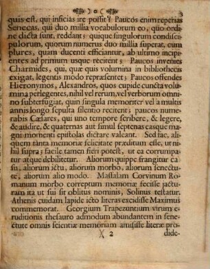 Dissertatiuncula de memoria