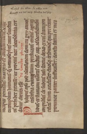 Religiöser Text, lat.