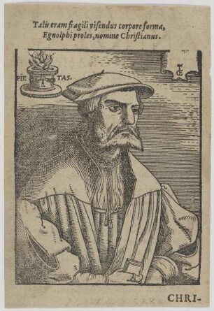 Bildnis des Christianus Egnolphus