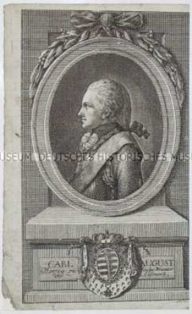 Karl August, Großherzog zu Sachsen-Weimar-Eisenach - Jugendporträt