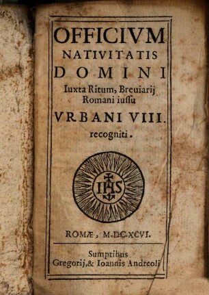 Officium Nativitatis Domini
