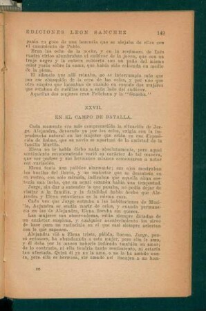 XXVII. - En el campo de batalla.