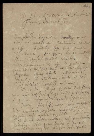 Brief von Gottfried Wilhelm Leibniz an Friedrich Lucae