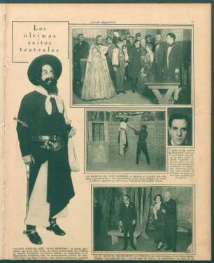 Los últimos éxitos teatrales [Fotografías]