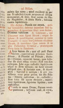 33-36, Dominica in Palmis ad Missam