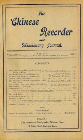 No. 5. May, 1906