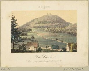 Der Berg "Lausche" südlich von Großschönau im Zittauer Gebirge