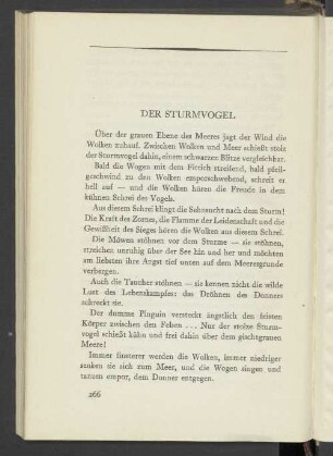 Der Sturmvogel