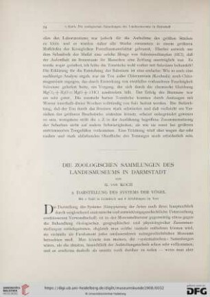 4: Die zoologischen Sammlungen des Landesmuseums in Darmstadt