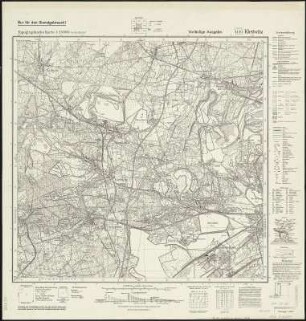 Meßtischblatt 4449 : Klettwitz, 1939 Klettwitz : Klettwitz. - Aufn. 1902, hrsg. 1904, bericht. 1936, letzte Na. - 1:25000. - [Berlin]: Reichsamt für Landesaufnahme, 1939. - 1 Kt.