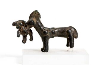 Hund mit Welpe