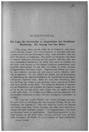 XI. Hauptstück