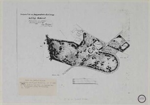 Parkentwurf für das Haus Roland des Herrn Baron von Diergardt