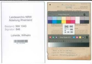 Entnazifizierung Wilhelm Loheide , geb. 16.06.1910 (Vermessungsingenieur)